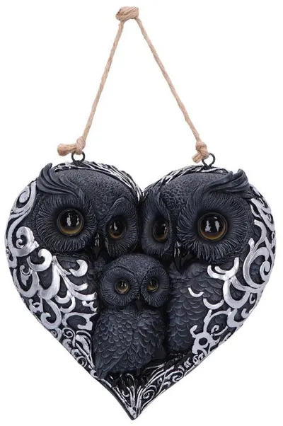 Decorațiune de perete Nemesis Now Adult: Gothic - Twilight Trio, 18.5 cm