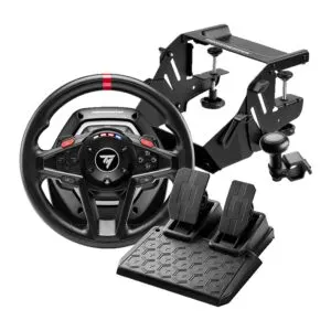 Volan cu pedale Thrustmaster – T128-P EU, negru (PC/PS4/PS5)