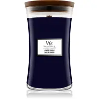 Woodwick Hinoki Dahlia lumânare parfumată cu fitil din lemn 610 g