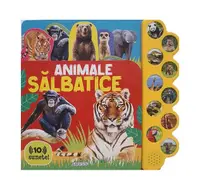 10 sunete - Animale sălbatice - Hardcover - ***