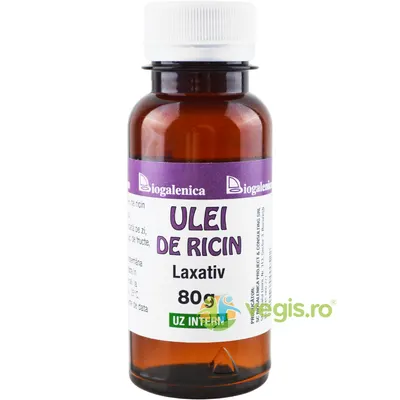 Ulei de Ricin pentru Uz Intern 80g