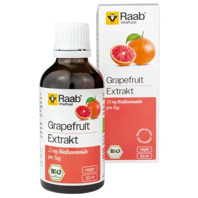 Extract din samburi de grapefruit bio 50ml RAAB
