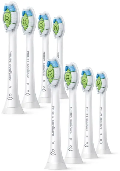 Capete de rezervă Philips Sonicare - Optimal White HX6068/87 W2 alb BrushSync - 8 buc.