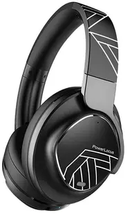 Căști wireless PowerLocus - MoonFly, negre/gri