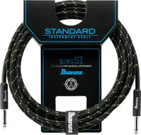 Cablu pentru chitară Ibanez - SI20 BG, 6.3 mm, 6.1 m, negru/verde