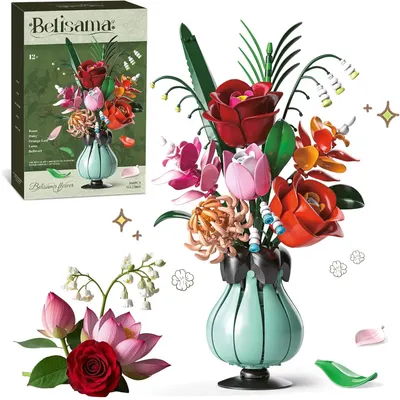 Constructor MJI - Buchet de flori, 566 piese