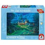 Puzzle 1000 piese, Casă bantuita, Schmidt