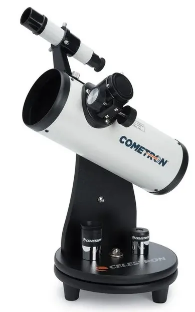 Telescop Celestron - Cometron FirstScope, N 76/300, alb/negru