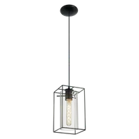 Lampa suspendata LONCINO negru 220-240V,50/60Hz IP20