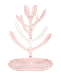 Uscator pentru biberoane si tetine Kikka Boo - Tulip Pink