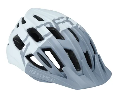 Casca Force Corella MTB Gri/Alb L-XL