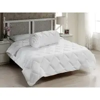Pilota hoteliera alba, PREMIUM, 200x220cm, Fabricata in Romania
