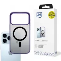 Husa MagSafe pentru Apple iPhone 17 Pro Max, 3MK, Frosty MagCase, Mov