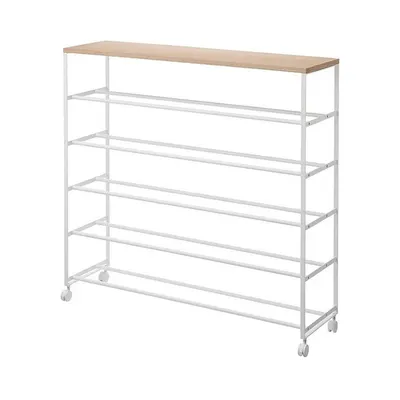 Pantofar alb din metal 90,5x87x26 cm Tower – YAMAZAKI