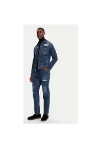 Geaca Barbati - 305314925 - Bumbac - Elastan - Albastru - Albastru