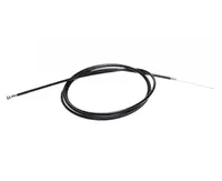 Cablu frana fata cu teaca, pentru biciclete, lungime cablu 1800mm, lungime teaca 1700mm, culoare negru