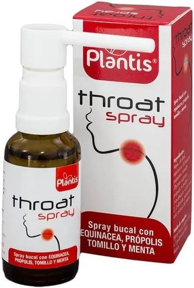 Spray pentru gât Plantis cu Echinacea, Propolis și Cimbru, 30 ml, Artesania Agricola