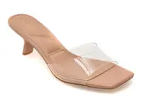 Papuci ALDO maro, ENCHANTING 274, din pvc
