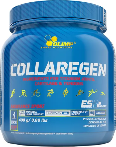 Collaregen, portocală, 400 g, Olimp