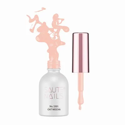 Ojă semi Saute Nails Oat Mocha - S301 8ml