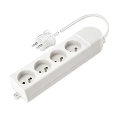 Priza multiplan2P+T-16A-(S31-FRANCO/GERMAN) WHITE 4x2P+E-16A-(FRENCH)