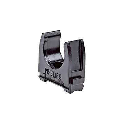 Clemă plastic pt.tub M20mm, fără halogen, negru, 100buc