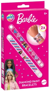 Set de pictat cu mărgele Moxy Barbie - Brățări, 2 buc