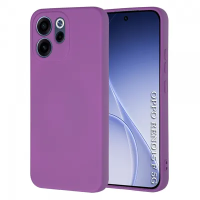 Husa pentru Oppo Reno15 FS / Reno15 F, Techsuit, SoftFlex, Mov