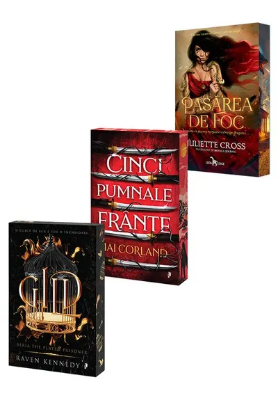 Pachet Gild + Cinci Pumnale Frante + Pasarea de foc. Set 3 carti