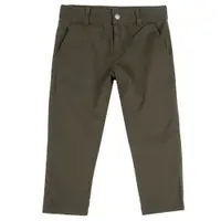 Pantaloni copii Chicco twill, maro kaki, 08643