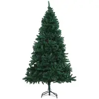 Brad de Craciun 180cm, brad artificial cu baza, brad verde, decoratiune de craciun de sarbatori HOMCOM | Aosom Romania