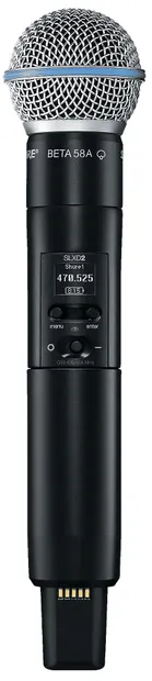 Microfon Shure - SLXD2/B58-K59, wireless, negru
