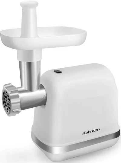 Mașină de tocat carne Rohnson - R-5409, 1300W, 1 kg/min, albă