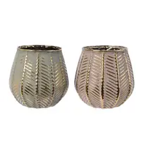 Suport pentru lumanare - Glitter Tlighth Stripe - mai multe culori