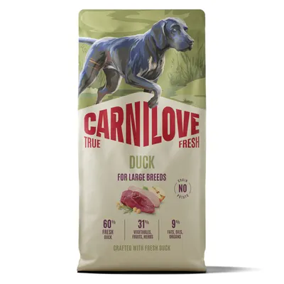 Carnilove True Fresh Dog Dry Duck Adult Large Breeds 12 kg