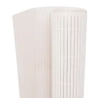 vidaXL Gard de Grădină Alb 150 x 300 cm PVC
