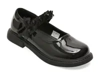 Balerini SELECTION KIDS negri, 61085, din piele ecologica lacuita