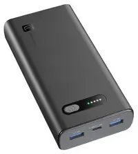 Baterie portabilă Cellularline - Fast Turbo PD, 10 000 mAh, negru