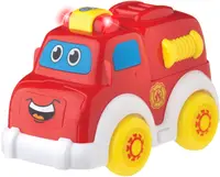 Jucarie distractiva Playgro + Learn - Masina de pompieri, cu lumini si sunete