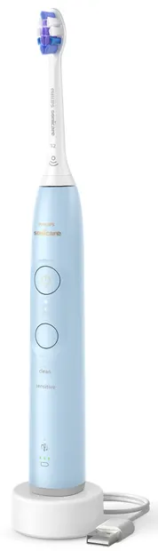 Periuță de dinți electrică Philips - Sonicare 6100, 1 rezervă, albastră