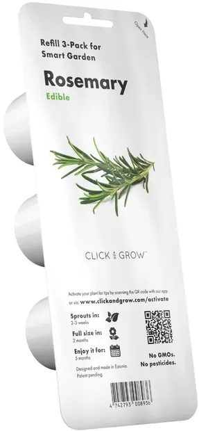 Semințe Click and Grow - Rozmarin, 3 rezerve