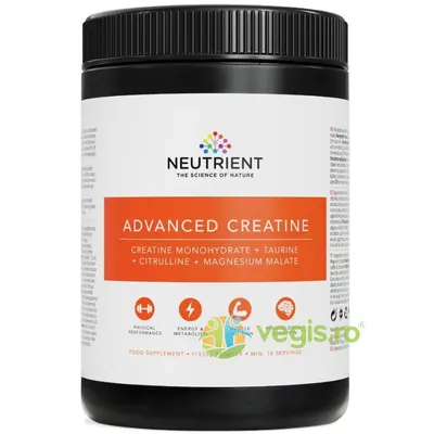 Advanced Creatine Monohydrate + Taurine + Citrulline + Magnesium 524g