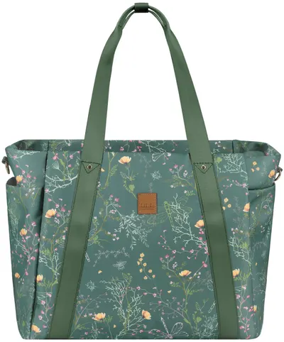 Geantă pentru accesorii bebeluși KikkaBoo Secret Garden - Florence, Green
