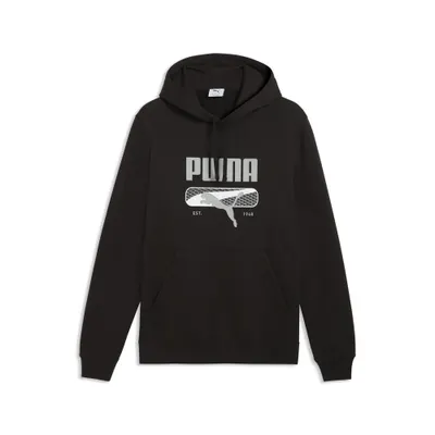 Hanorac PUMA Sport Logo Play Fleece pentru bărbați PUMA