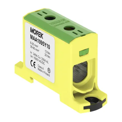 OTL95 ye/gr 1xAl/Cu 6-95mm² 1000V Clema distribuitor