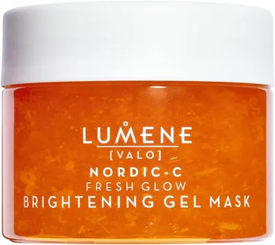 Lumene Valo Mască Aquagel pentru strălucire Nordic-C, 150 ml