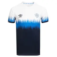 Tricou de încălzire acasă Castres Olympique Umbro alb și negru
