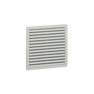 Ventilator cu plastic louvre - IP54 - IK08 - 240/450 mᄈ/h - RAL 7035