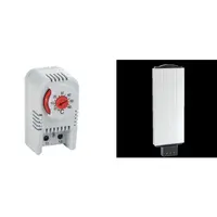 Pachet Termostat Mecanic 0-60°C NC si Incalzitor PTC Slim 100W