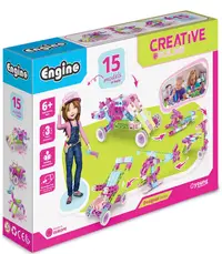 Engino Creative Builder - 15 modele pentru fete